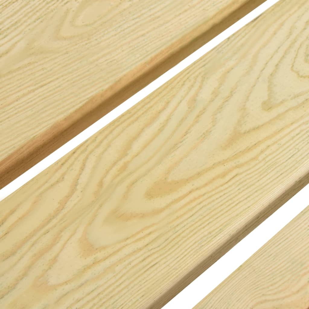 Panchina da Giardino 140 cm in Legno di Pino Impregnato - homemem39