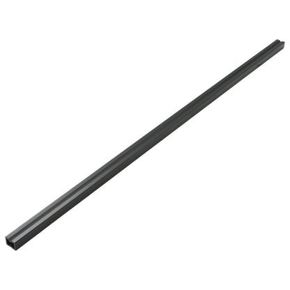 Pavimento Esterni in WPC Cavo Accessori 10m² 2,2m Marrone Scuro - homemem39