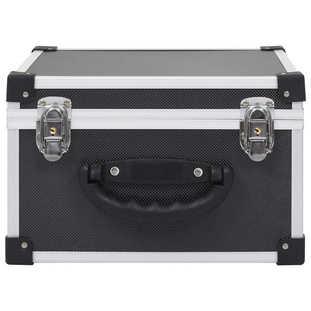 Custodia CD per 40 CD in Alluminio ABS Nero - homemem39