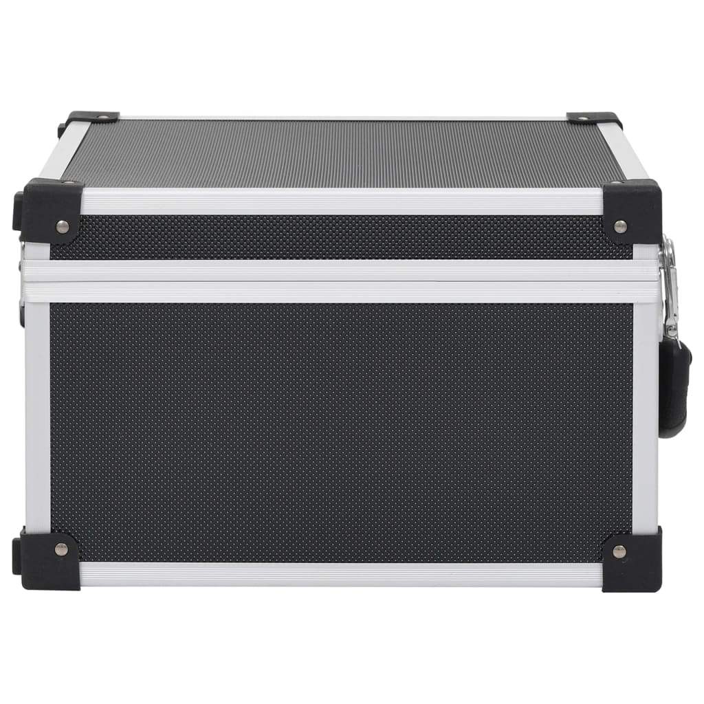 Custodia CD per 40 CD in Alluminio ABS Nero - homemem39
