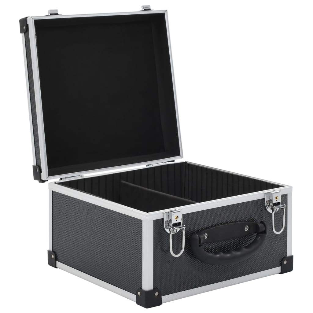 Custodia CD per 40 CD in Alluminio ABS Nero - homemem39
