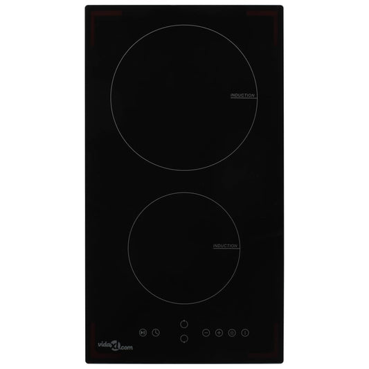 Piano Cottura a Induzione 2 Zone e Controlli Touch Vetro 3500 W - homemem39