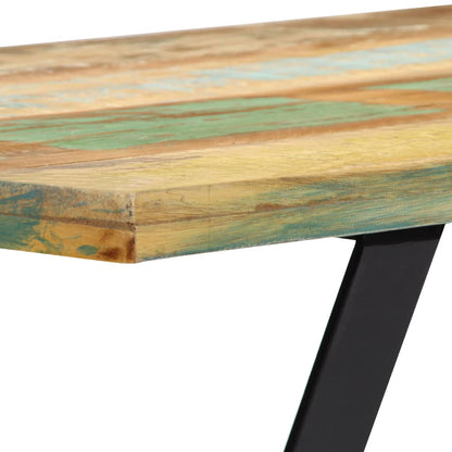 Panca 110 cm in Legno Massello di Recupero - homemem39
