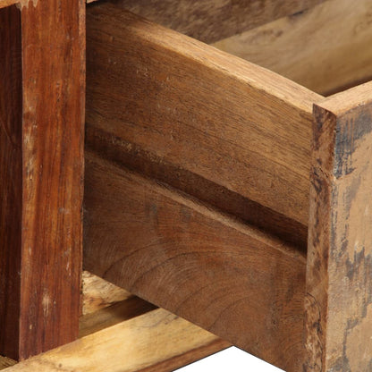 Mobile Porta TV 100x30x33 cm in Legno Massello di Recupero - homemem39