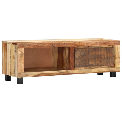 Mobile Porta TV 100x30x33 cm in Legno Massello di Recupero - homemem39