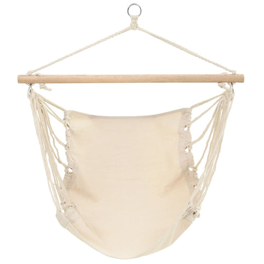 Amaca seduta 1,0 x 0,8 m. in cotone, crema - homemem39