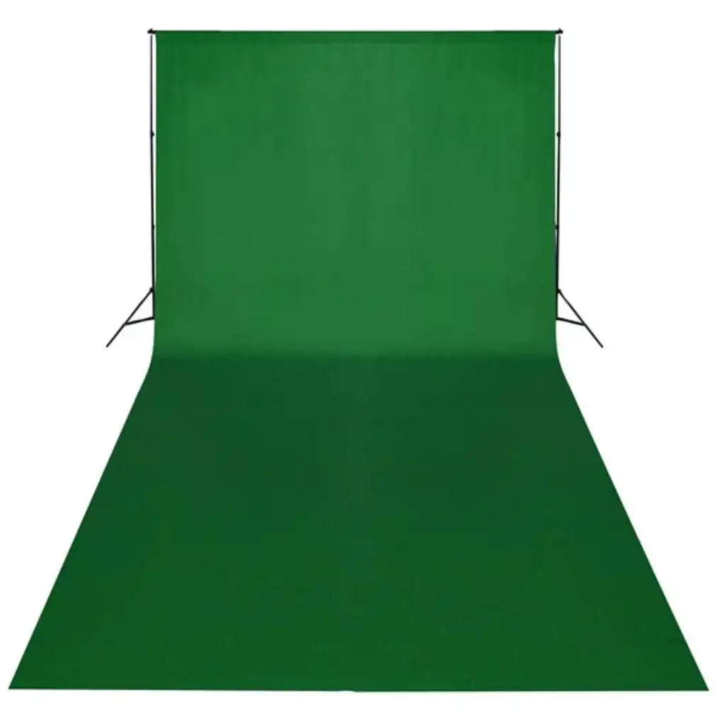 Fondale in Cotone Verde 600x300 cm per Croma Key - homemem39