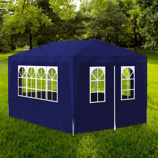 Tenda per Feste 3x4 m Blu - homemem39