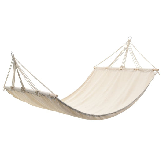Amaca con asta 210 x 150 cm crema - homemem39