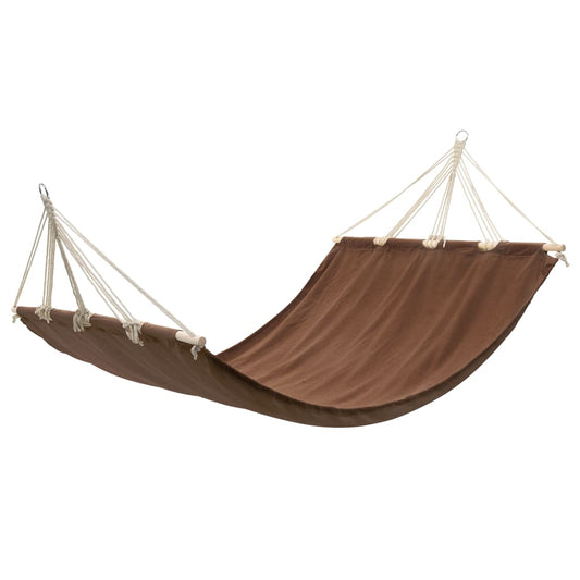 Amaca con asta 210 x 150 cm Marrone - homemem39