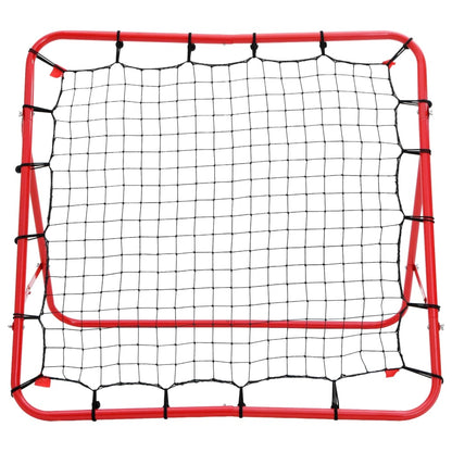 Rete a Rimbalzo da Calcio Regolabile 100 x 100 cm - homemem39