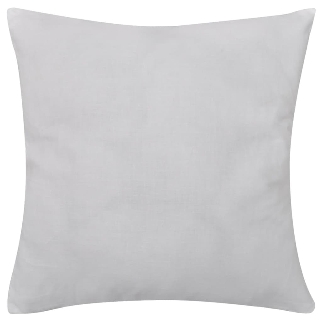 Set 4 Federe in cotone bianche 50 x 50 cm - homemem39
