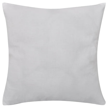 Set 4 Federe in cotone bianche 50 x 50 cm - homemem39