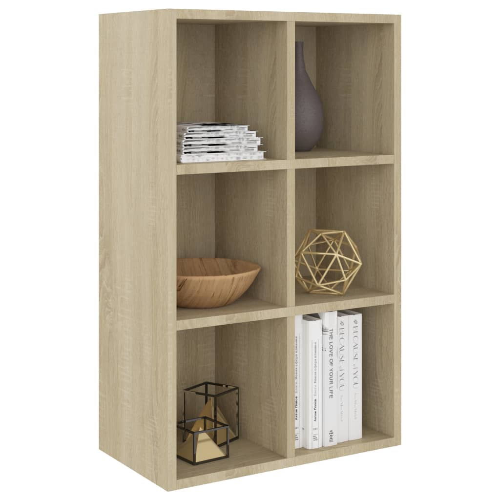 Libreria/Credenza Rovere Sonoma 66x30x97,8 cm in Truciolato - homemem39
