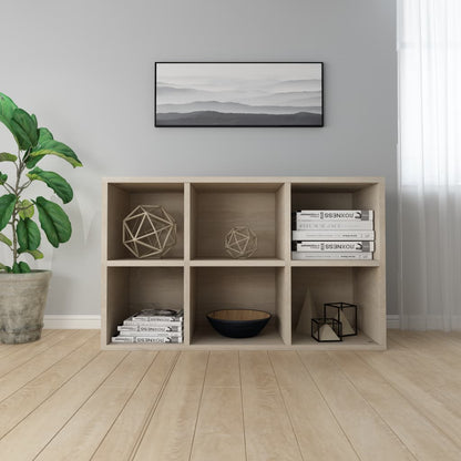 Libreria/Credenza Rovere Sonoma 66x30x97,8 cm in Truciolato - homemem39