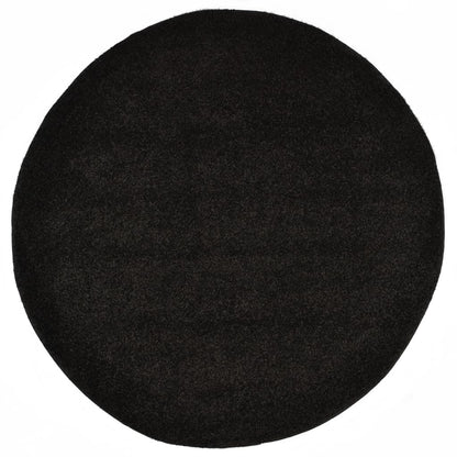 Tappeto Shaggy a Pelo Lungo 120 cm Nero - homemem39