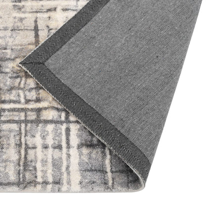 Tappeto Stampato Beige 120x170 cm in Poliestere - homemem39