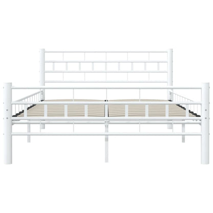 Giroletto Bianco in Metallo 120x200 cm - homemem39