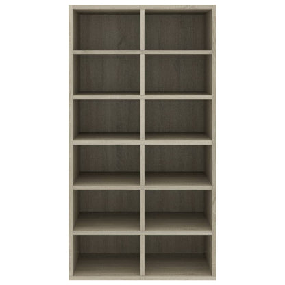 Scarpiera Rovere Sonoma 54x34x100,5 cm in Legno Multistrato - homemem39
