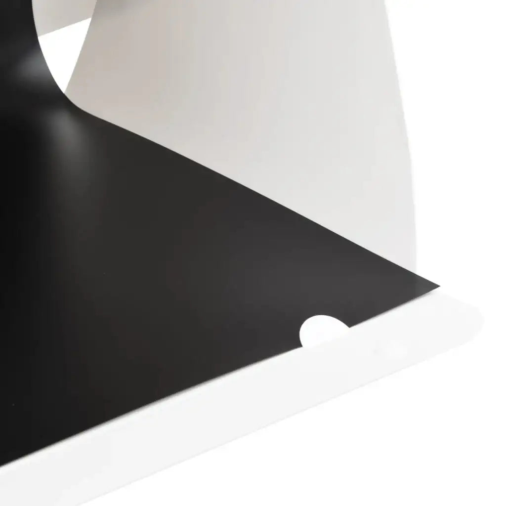 Light Box per Studio Foto a LED 40x34x37 cm in Plastica Bianco - homemem39