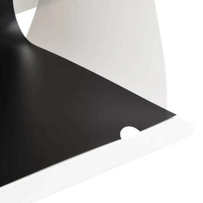 Light Box per Studio Foto a LED 40x34x37 cm in Plastica Bianco - homemem39