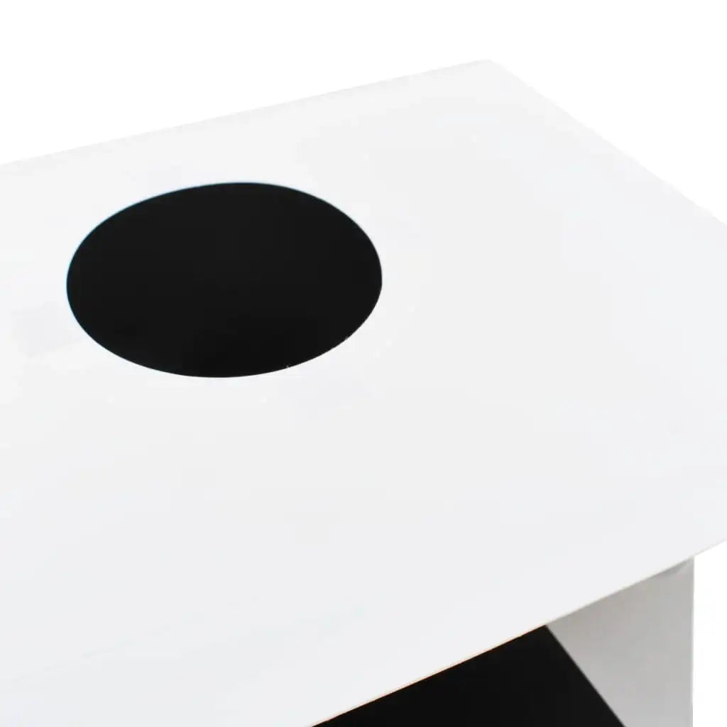 Light Box per Studio Foto a LED 40x34x37 cm in Plastica Bianco - homemem39