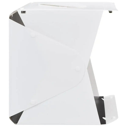 Light Box per Studio Foto a LED 40x34x37 cm in Plastica Bianco - homemem39