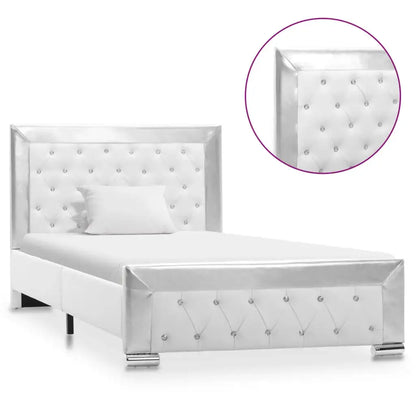 Giroletto Bianco in Similpelle 100x200 cm - homemem39
