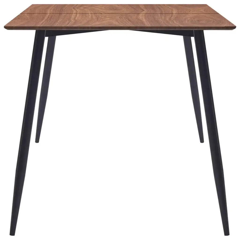 Set Sala da Pranzo 7 pz in Similpelle Marrone - homemem39