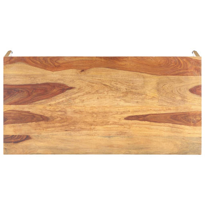 Tavolino da Caffè 120x60x40 cm in Legno Massello di Sheesham - homemem39
