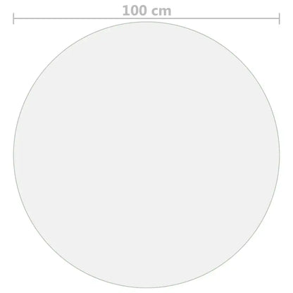 Protezione Tavolo Trasparente Ø 100 cm 2 mm PVC - homemem39