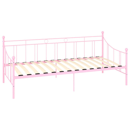 Telaio Divano Letto Rosa in Metallo 90x200 cm - homemem39