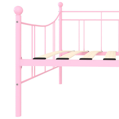 Telaio Divano Letto Rosa in Metallo 90x200 cm - homemem39