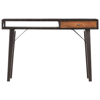 Tavolo Consolle 118x35x76 cm in Legno Massello di Recupero - homemem39