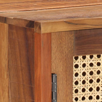 Credenza 118x30x76 cm in Legno Massello di Recupero - homemem39