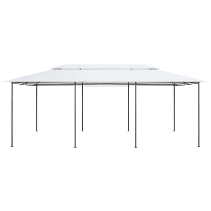 Gazebo 600x298x270 cm Bianco 180g/m² - homemem39
