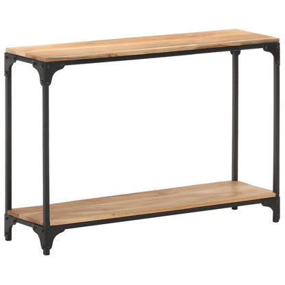 Tavolo Consolle 110x30x75 cm in Legno Massello di Acacia - homemem39