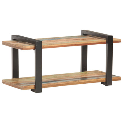 Mobile Porta TV 90x40x40 cm in Legno Massello di Recupero - homemem39
