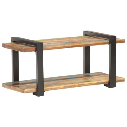 Mobile Porta TV 90x40x40 cm in Legno Massello di Recupero - homemem39