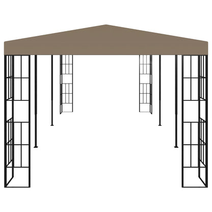 Gazebo 6x3 m Grigio Talpa - homemem39