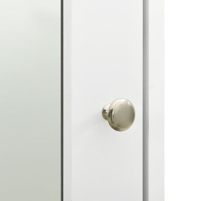 Armadietto a Specchio Bianco 66x17x63 cm in MDF - homemem39