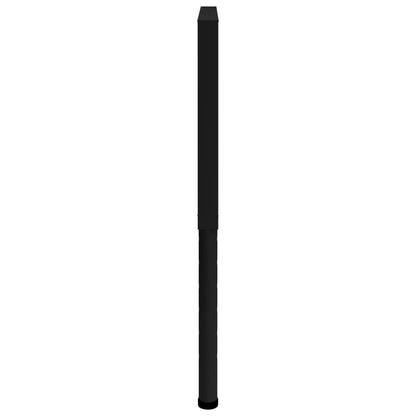 Telai per Banco da Lavoro 2 pz in Metallo 85x(69-95,5) cm Neri - homemem39