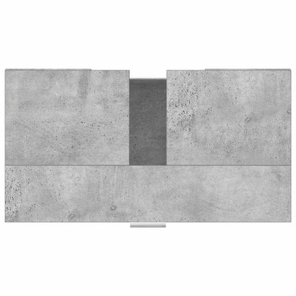 Armadio da Bagno Grigio Cemento 60x32x53,5 cm in Truciolato - homemem39