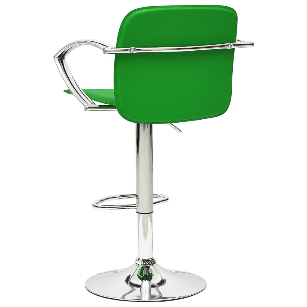 Sgabelli da Bar 2 pz in Similpelle Verdi - homemem39