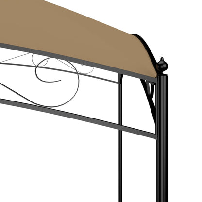 Gazebo 3x3x2,65 m Grigio Talpa 180 g/m² - homemem39