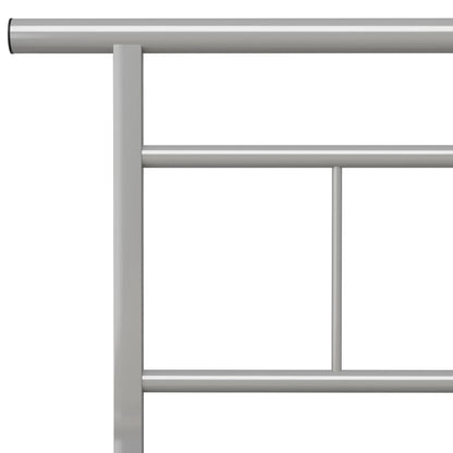 Giroletto Grigio in Metallo 180x200 cm - homemem39