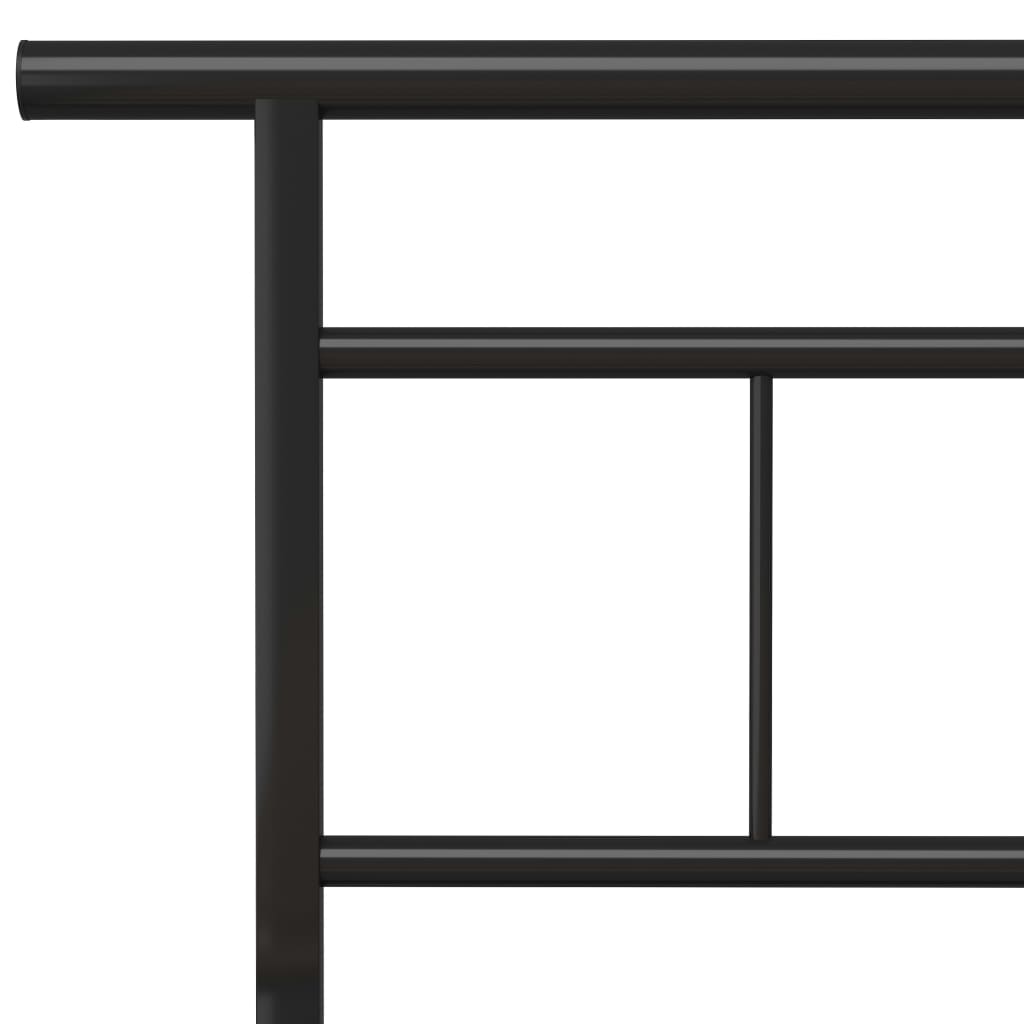 Giroletto Nero in Metallo 200x200 cm - homemem39