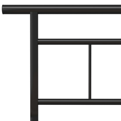 Giroletto Nero in Metallo 200x200 cm - homemem39