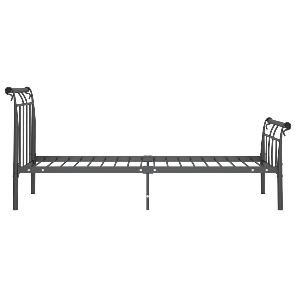 Giroletto Nero in Metallo 100x200 cm - homemem39