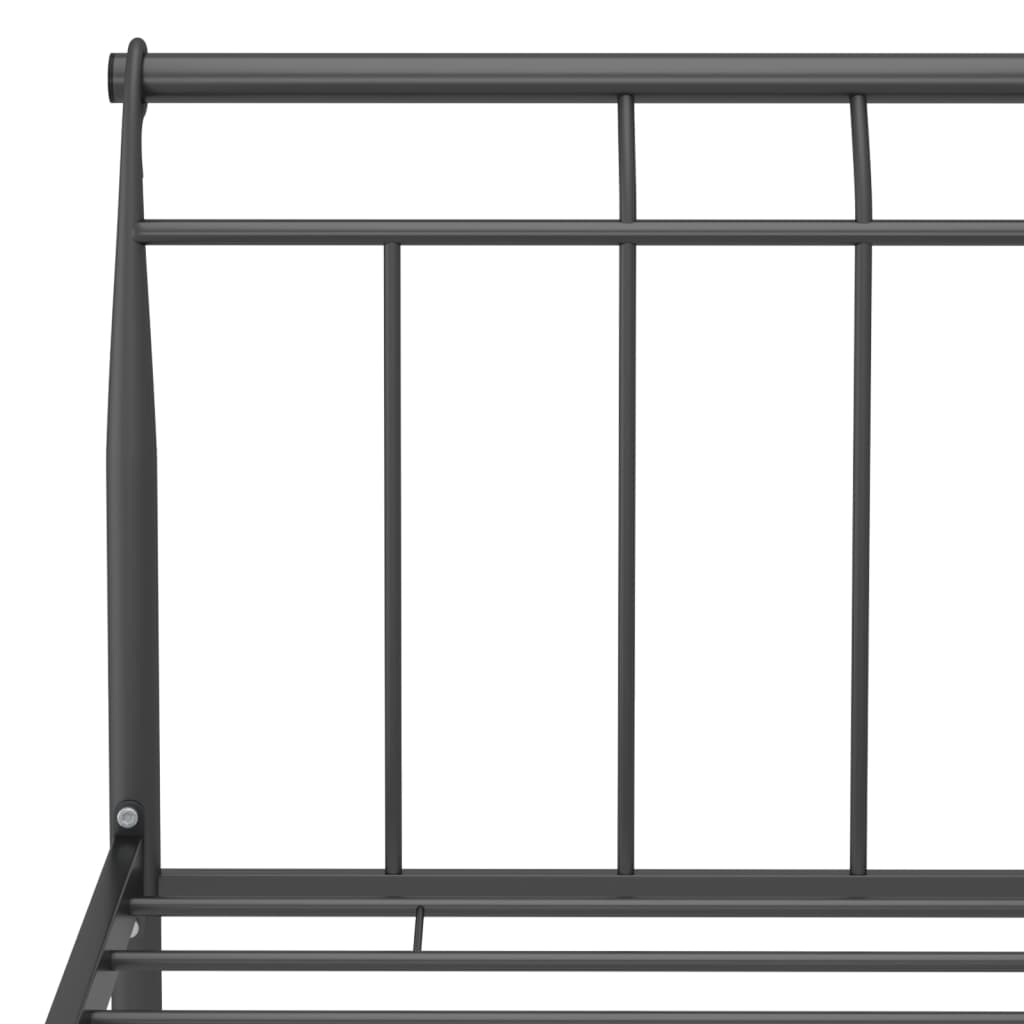 Giroletto Nero in Metallo 100x200 cm - homemem39